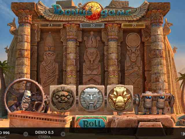Тематическая игра в автомате Ленегды Ра Бонусная игра в слоте Legends of Ra